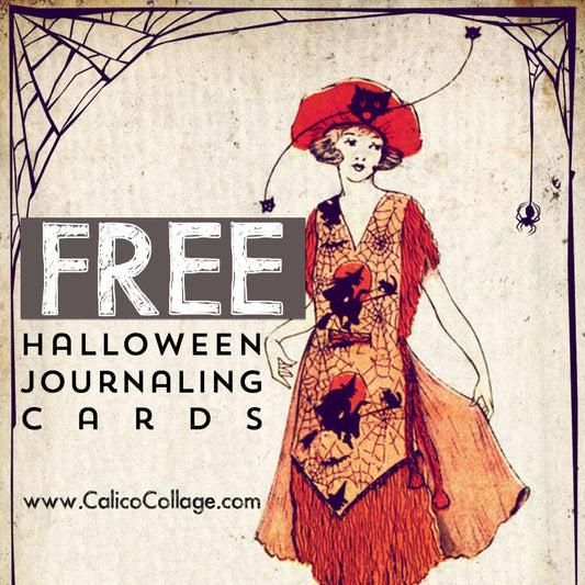 Free Halloween Journaling Cards