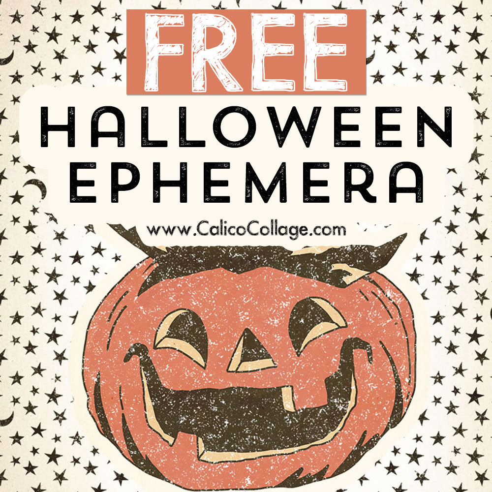Free Halloween Ephemera – CalicoCollage free-halloween-ephemera-calicocollage