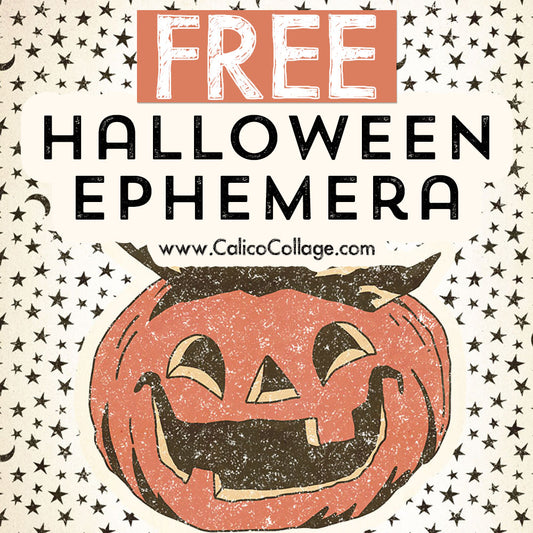 Free Halloween Ephemera