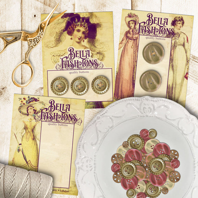 Button Cards & Ribbon Holders