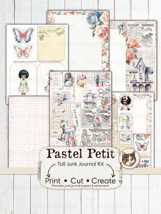 Baby Doll Tall Junk Journal Kit