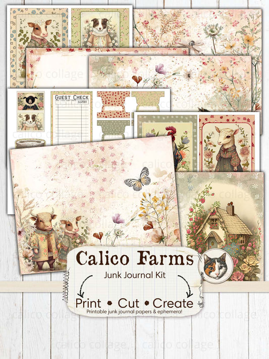 Calico Farms Junk Journal Kit