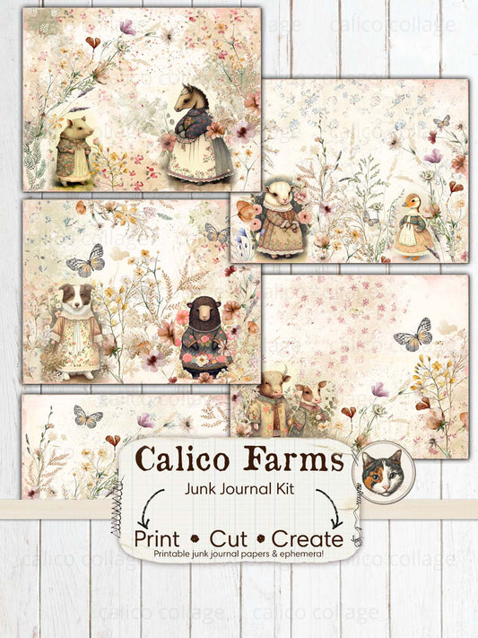Calico Farms Junk Journal Kit