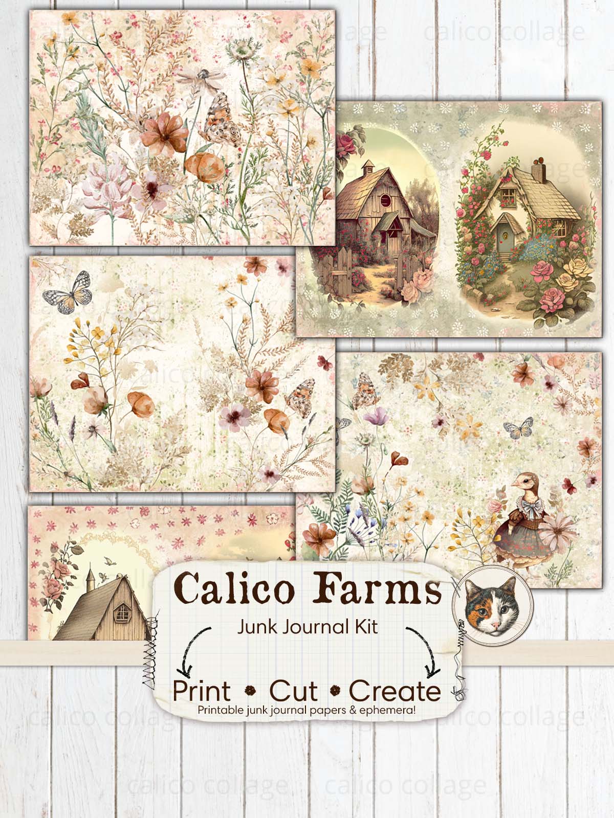 Calico Farms Junk Journal Kit