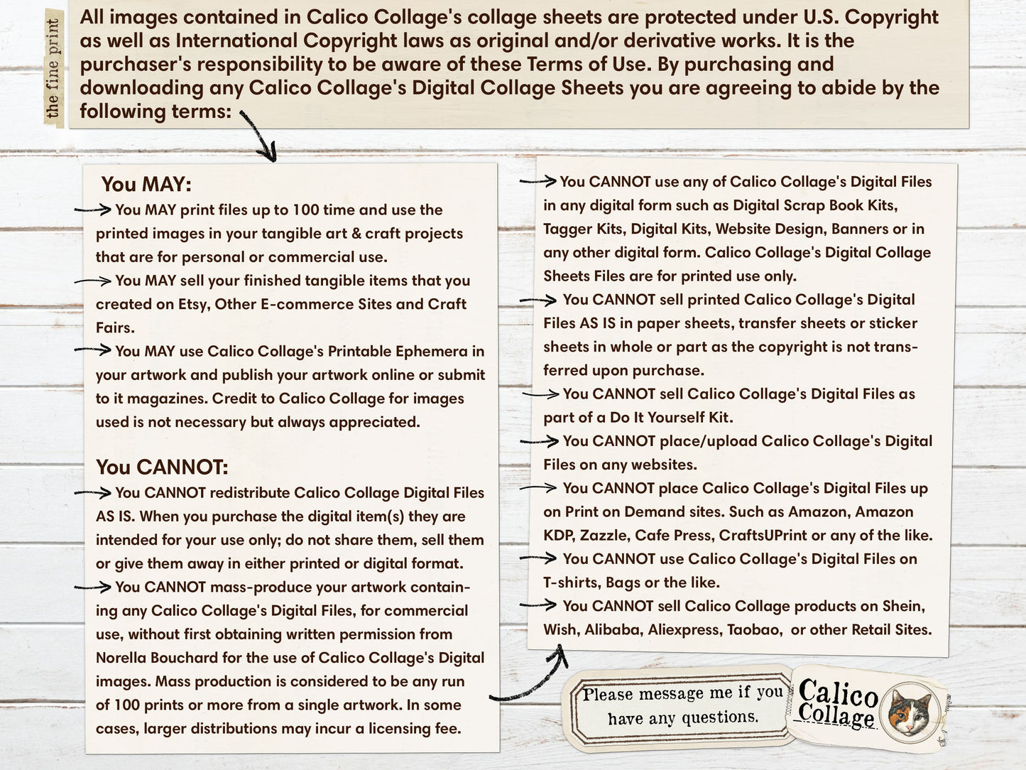 Bohemian Junk Journal Words, Gypsy Ephemera Words