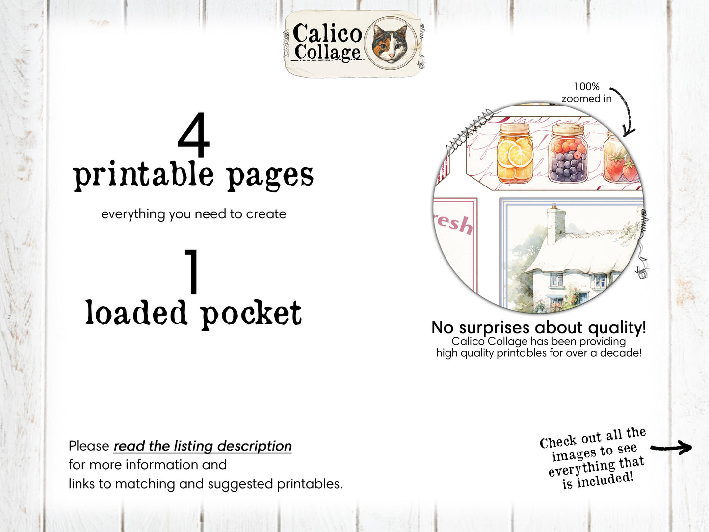 Beatrix Potter Inspired Loaded Pocket, Peter Rabbit Junk Journal Kit