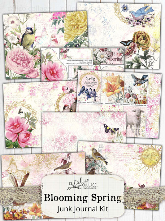 Spring Ephemera Junk Journal Bundle