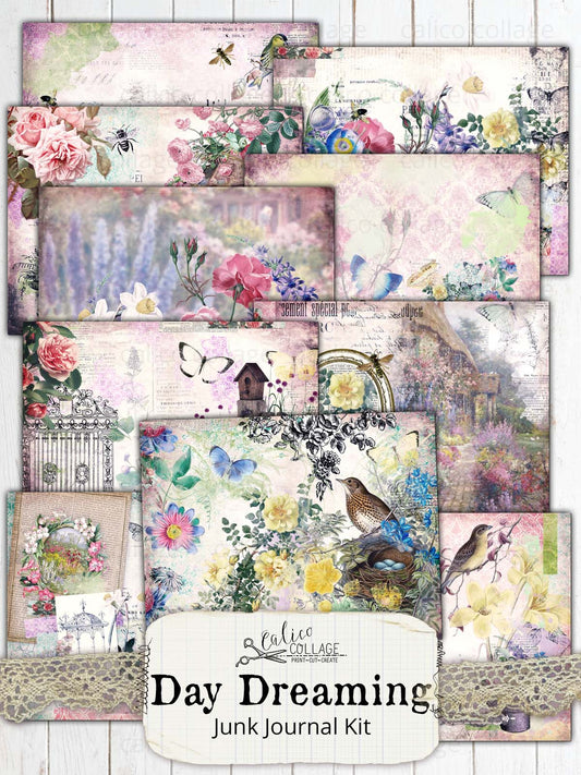 Day Dreaming Printable Junk Journal Kit