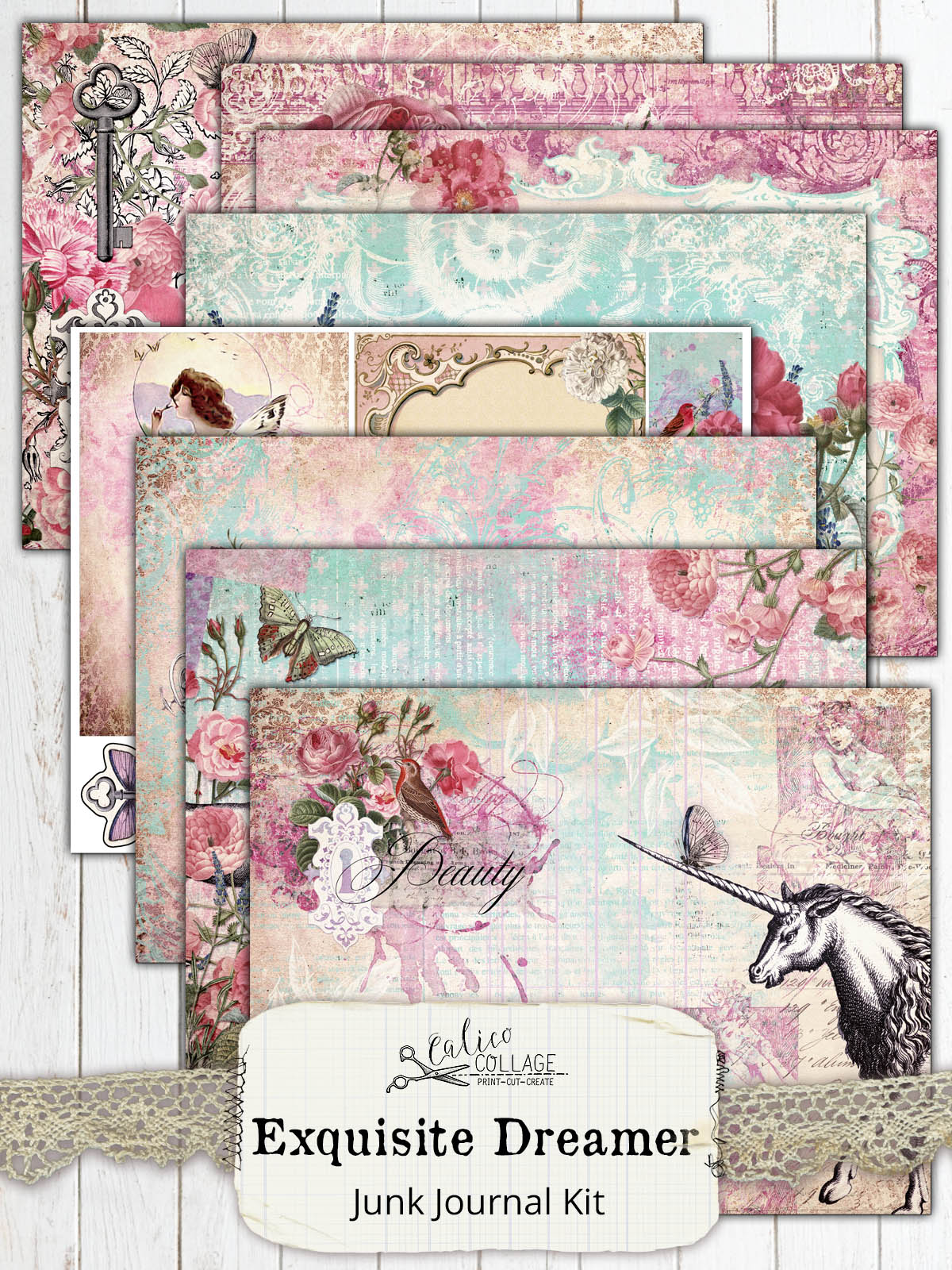Exquisite Dreamer Printable Journal Kit