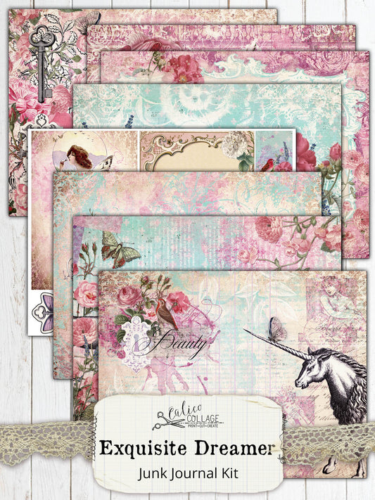 Exquisite Dreamer Printable Journal Kit