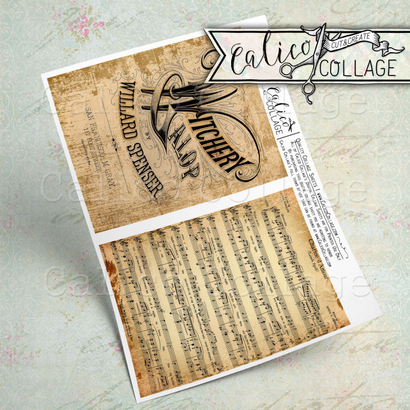 Printable Witch Ephemera Pack