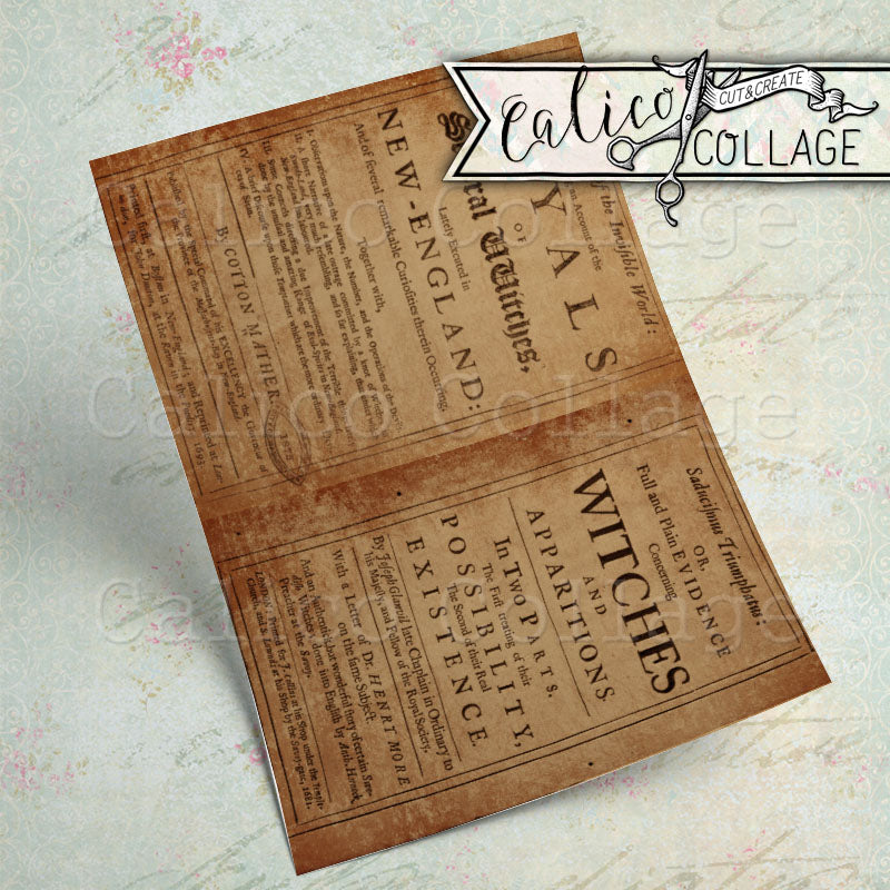 Printable Witch Ephemera Pack