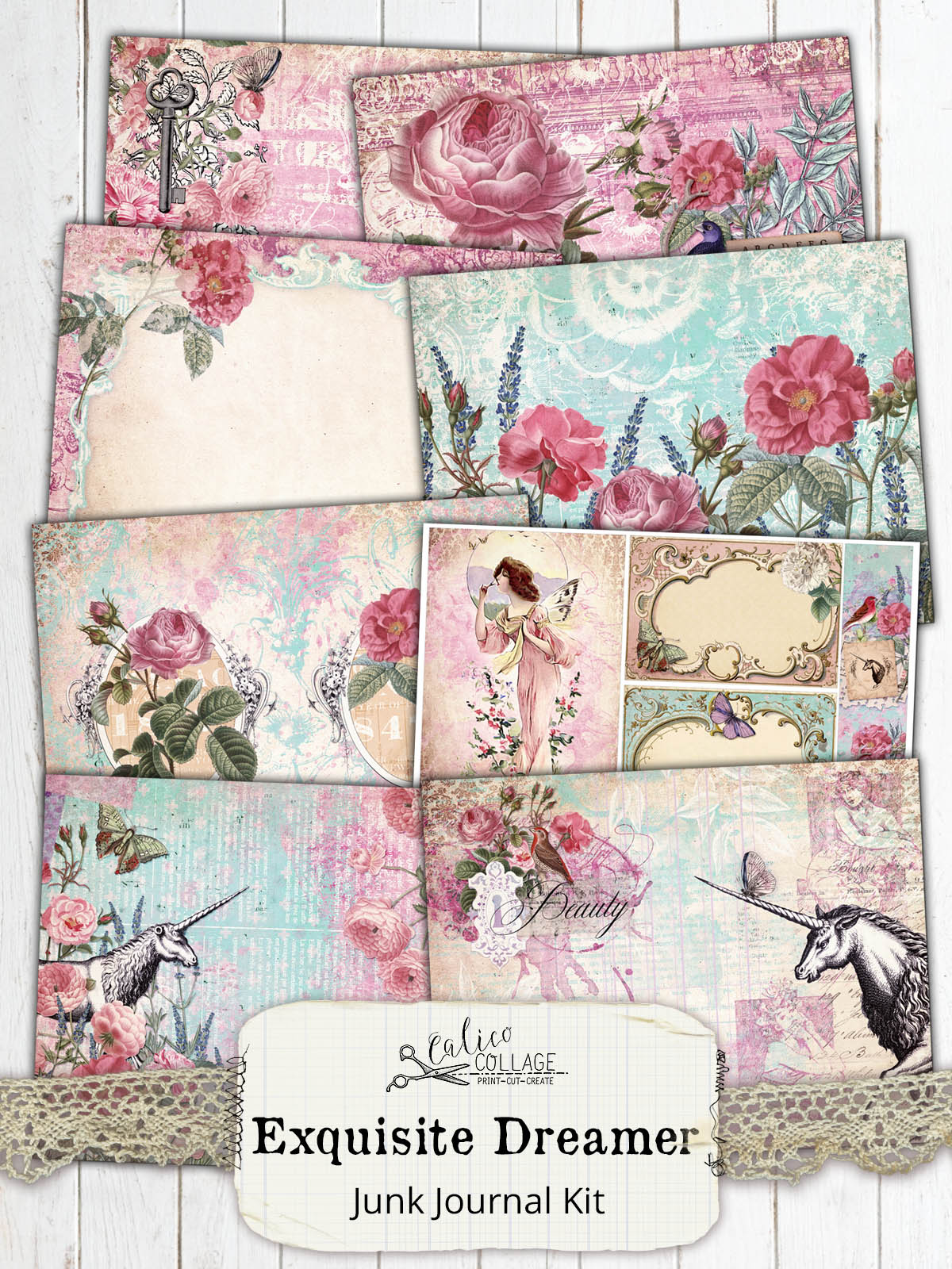 Exquisite Dreamer Printable Journal Kit