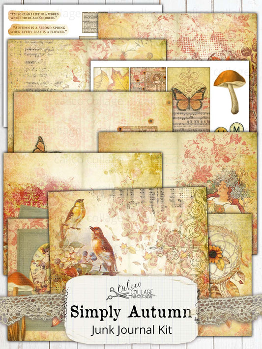 Simply Autumn Printable Journal Kit