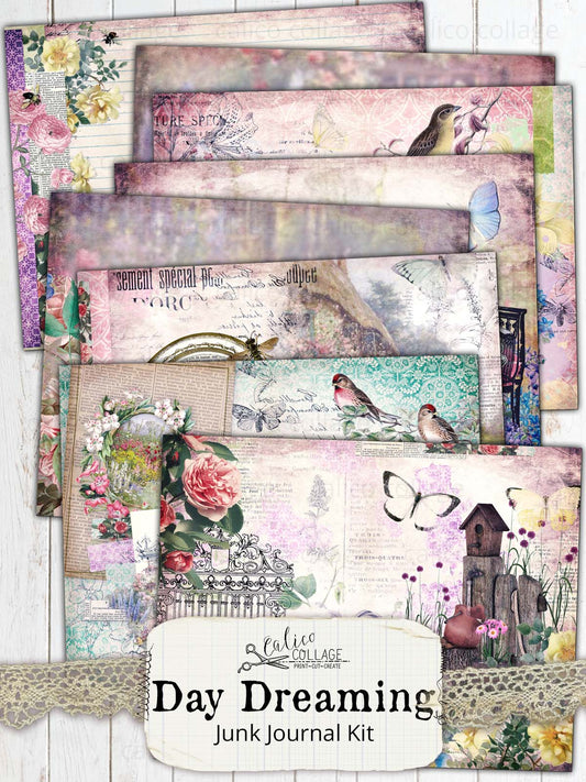 Day Dreaming Printable Junk Journal Kit