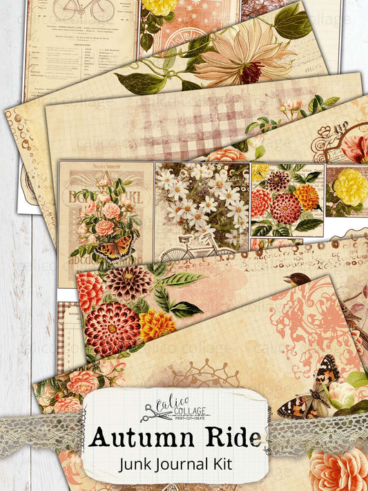 Autumn Junk Journal Kit