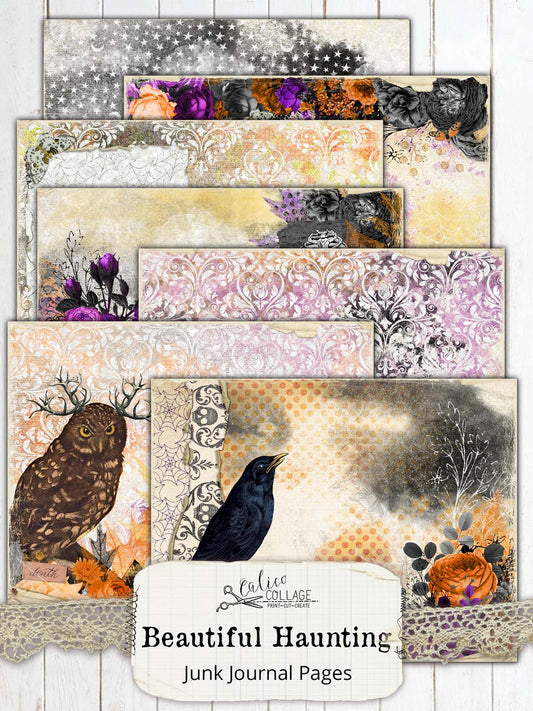 Halloween Junk Journal Kit