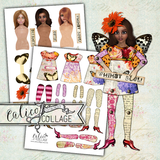 Nature's Glory Printable Paper Dolls