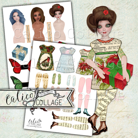 Christmas Printable Paper Dolls
