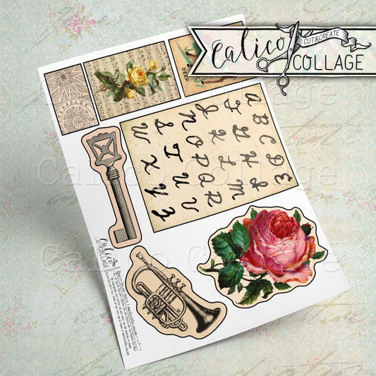Vintage Mixed Ephemera Pack