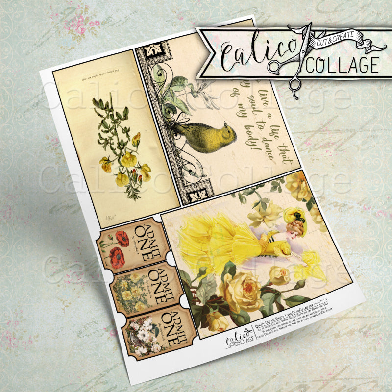 Vintage Mixed Ephemera Pack