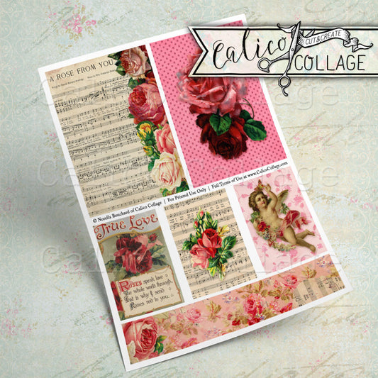 Valentine's Love Journaling Cards & Tags