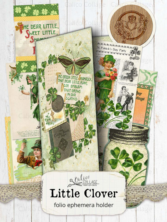 St. Patrick's Day Junk Journal Folio