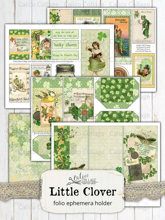 St. Patrick's Day Junk Journal Folio