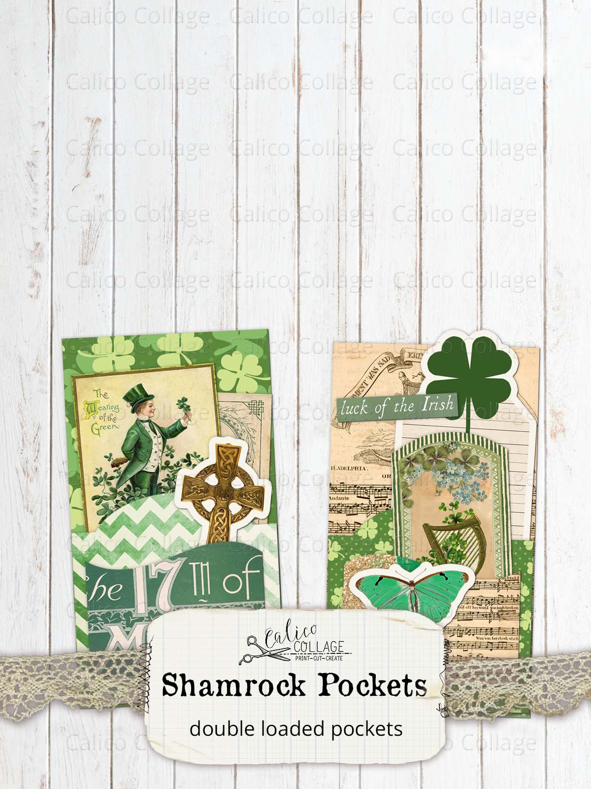 St. Patrick's Loaded Pocket Printable