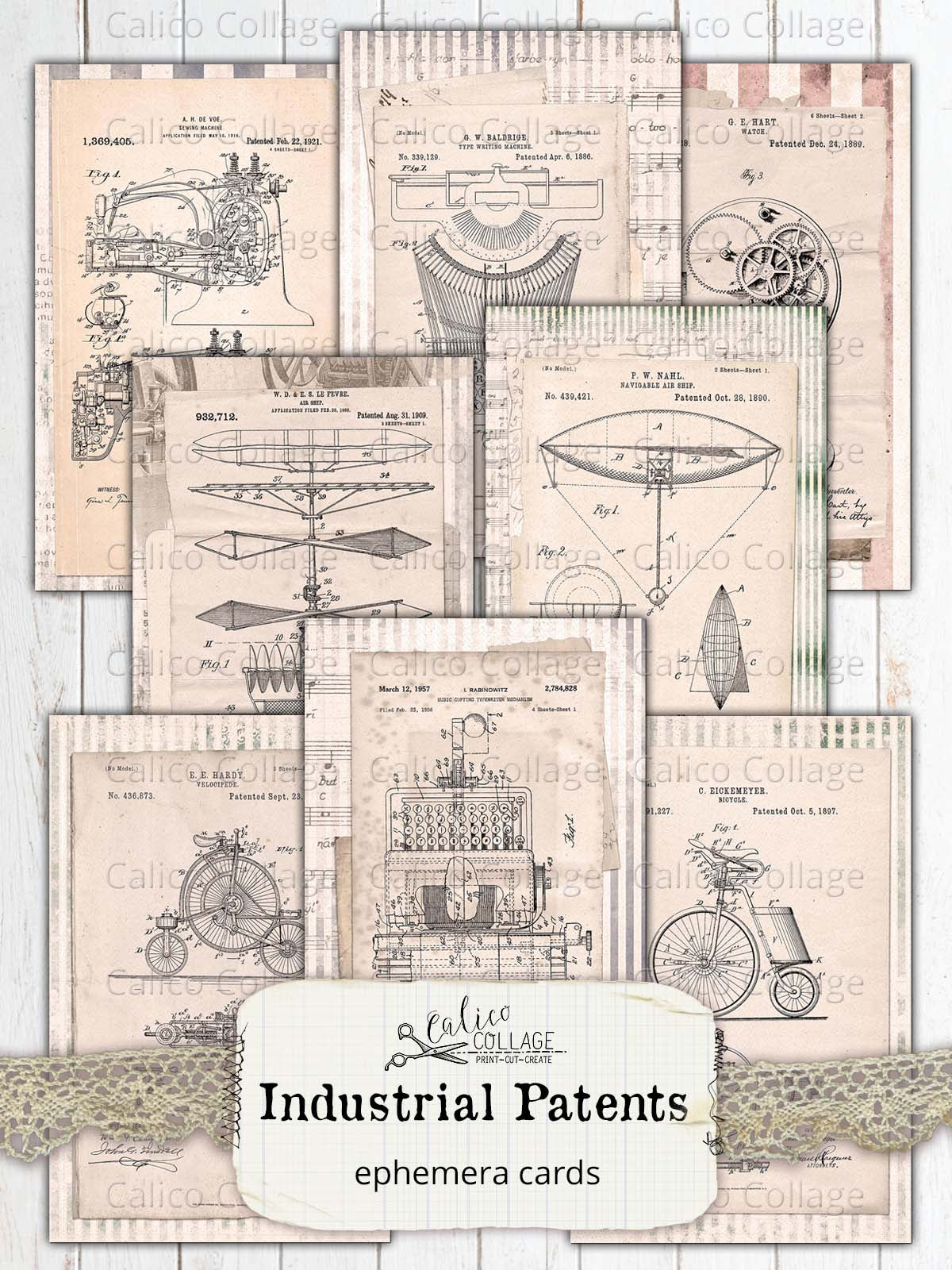 Mechanical Garden Junk Journal Bundle