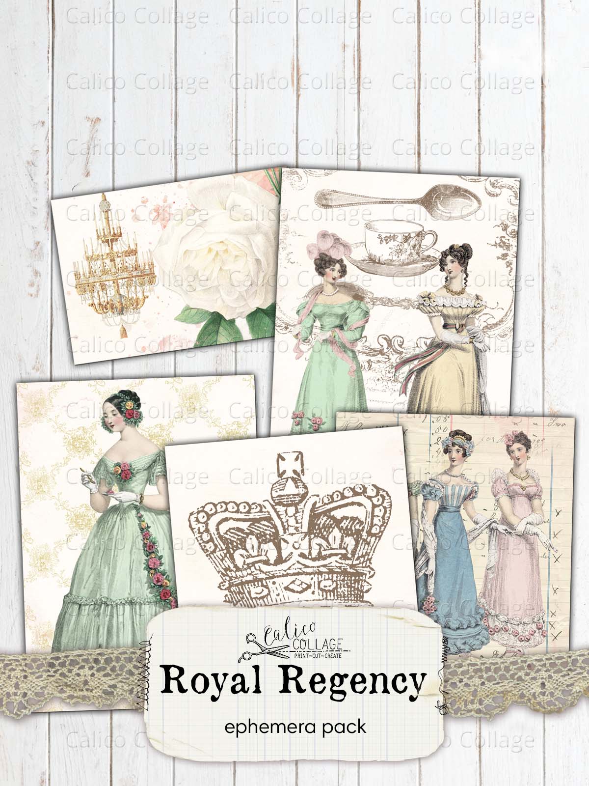 Royal Regency Ephemera Pack