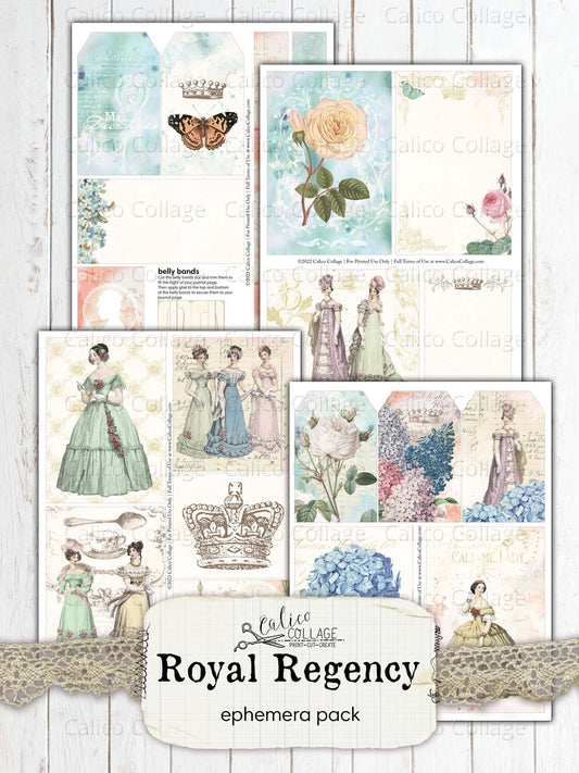 Royal Regency Ephemera Pack