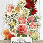 Fussy Cut Victorian Roses, Junk Journal Printable