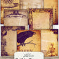 Printable Gothic Grunge Junk Journal Ephemera Cards