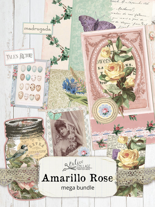 Shabby Chic Junk Journal Kit