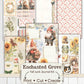Gnome Junk Journal Kit, Cottagecore Ephemera