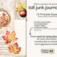 Autumn Ephemera Tall Junk Journal Kit, Fall Ephemera