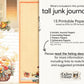 Autumn Ephemera Tall Junk Journal Kit