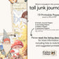 Gnome Junk Journal Kit, Cottagecore Ephemera