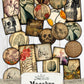 Printable Macabre Ephemera Pack Junk Journal Kit, Vintage Gothic