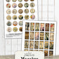 Printable Macabre Ephemera Pack Junk Journal Kit, Vintage Gothic