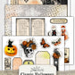 Halloween Ephemera Junk Journal Folio, Classic Halloween Ephemera