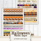 Halloween Washi Tape, Printable Washi Strips, Junk Journal Printable