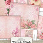 Think Pink Breast Cancer Junk Journal Kit