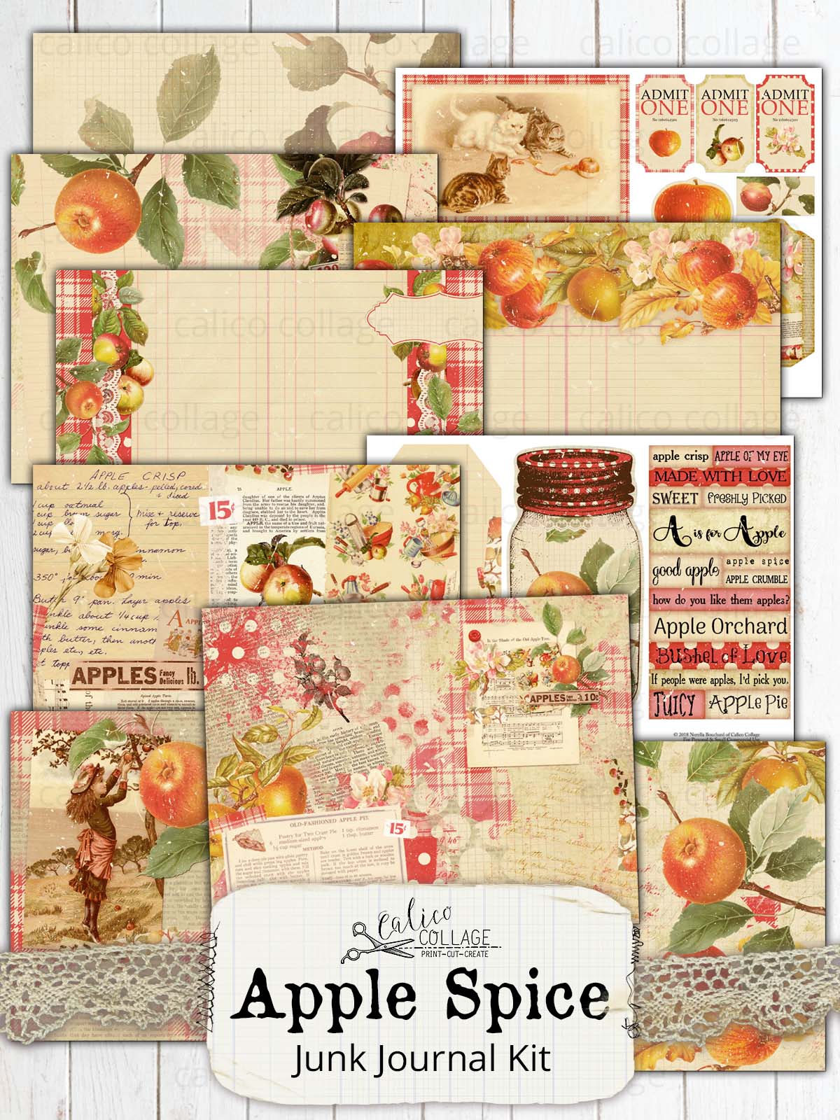 Autumn Junk Journal Kit