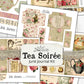 Tea Soiree Printable Junk Journal Kit