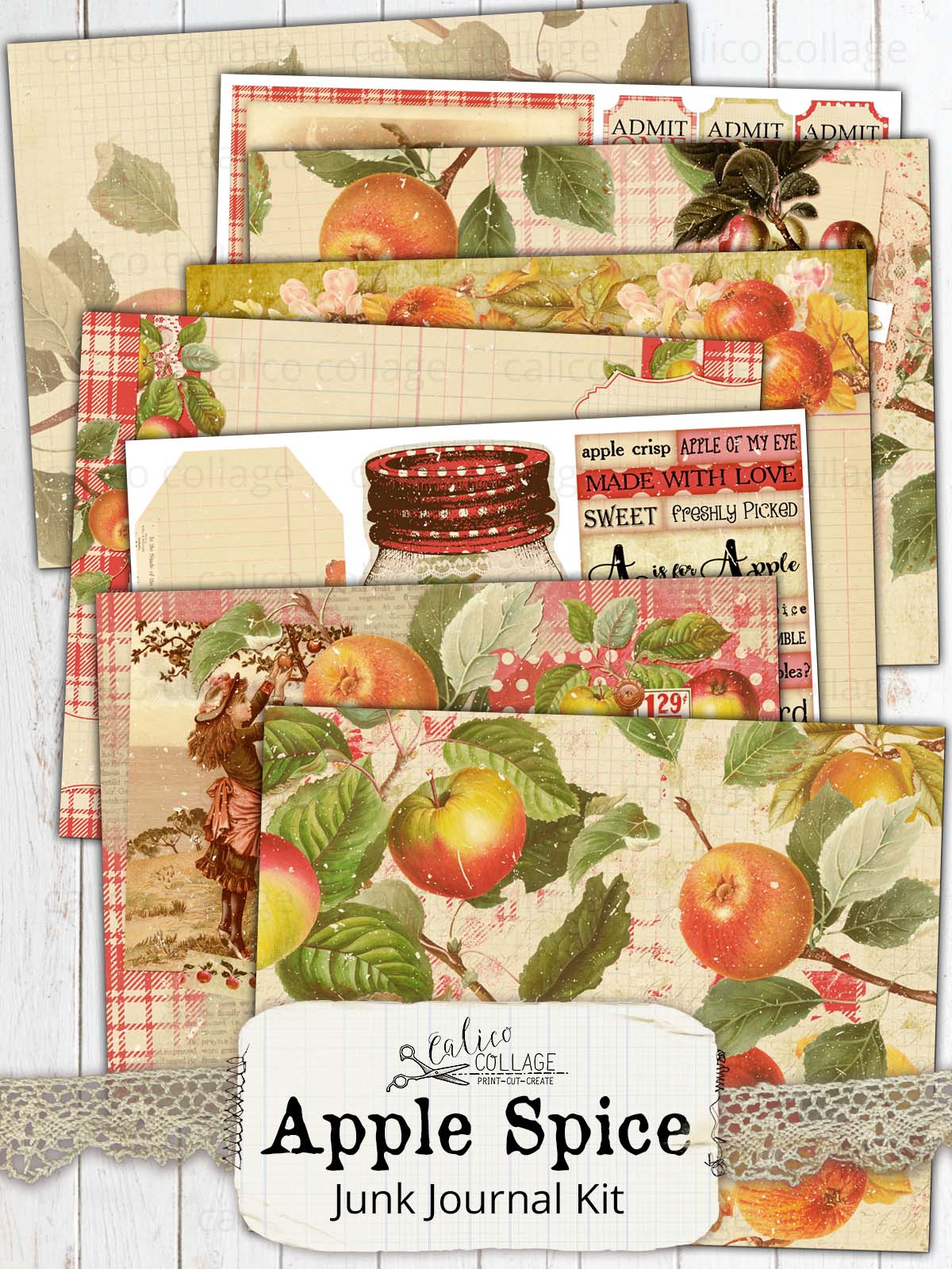 Autumn Junk Journal Kit