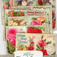 Printable Floral Gems Junk Journal Papers