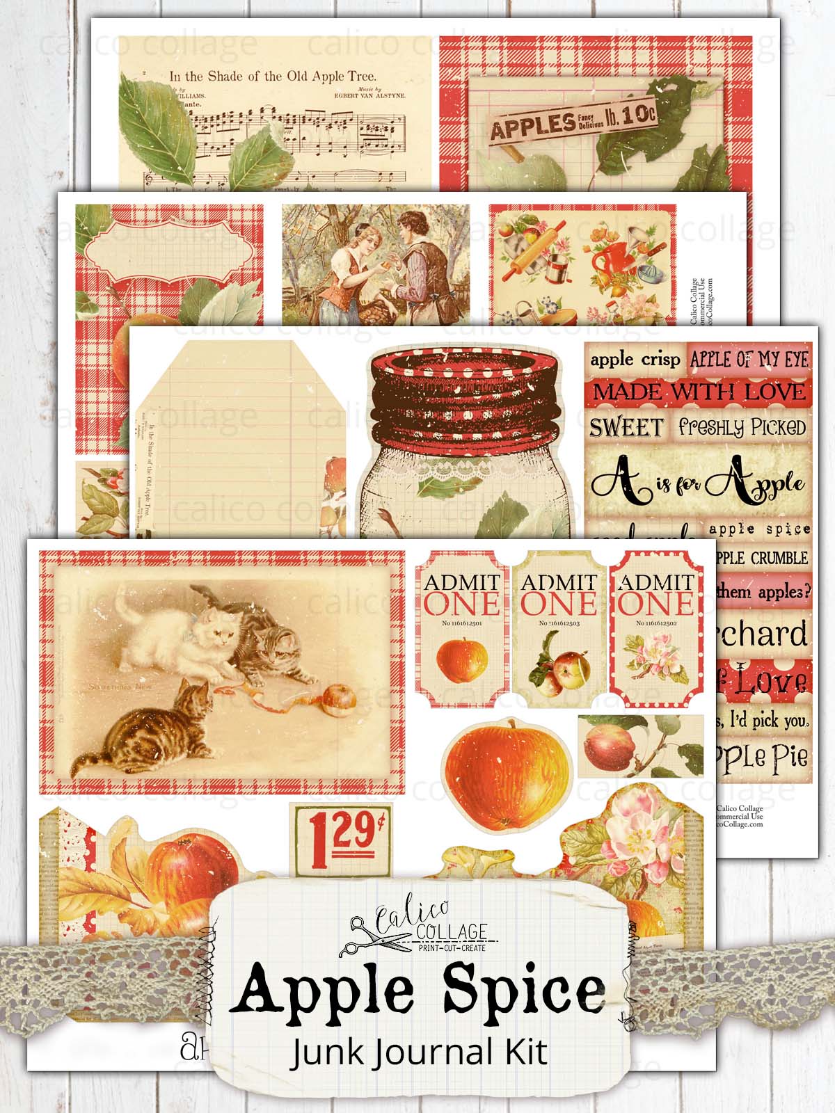 Autumn Junk Journal Kit