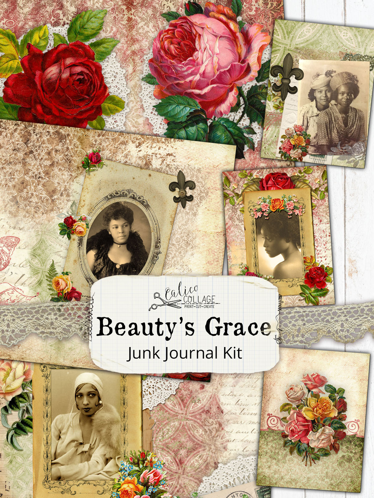 African American Junk Journal Kit